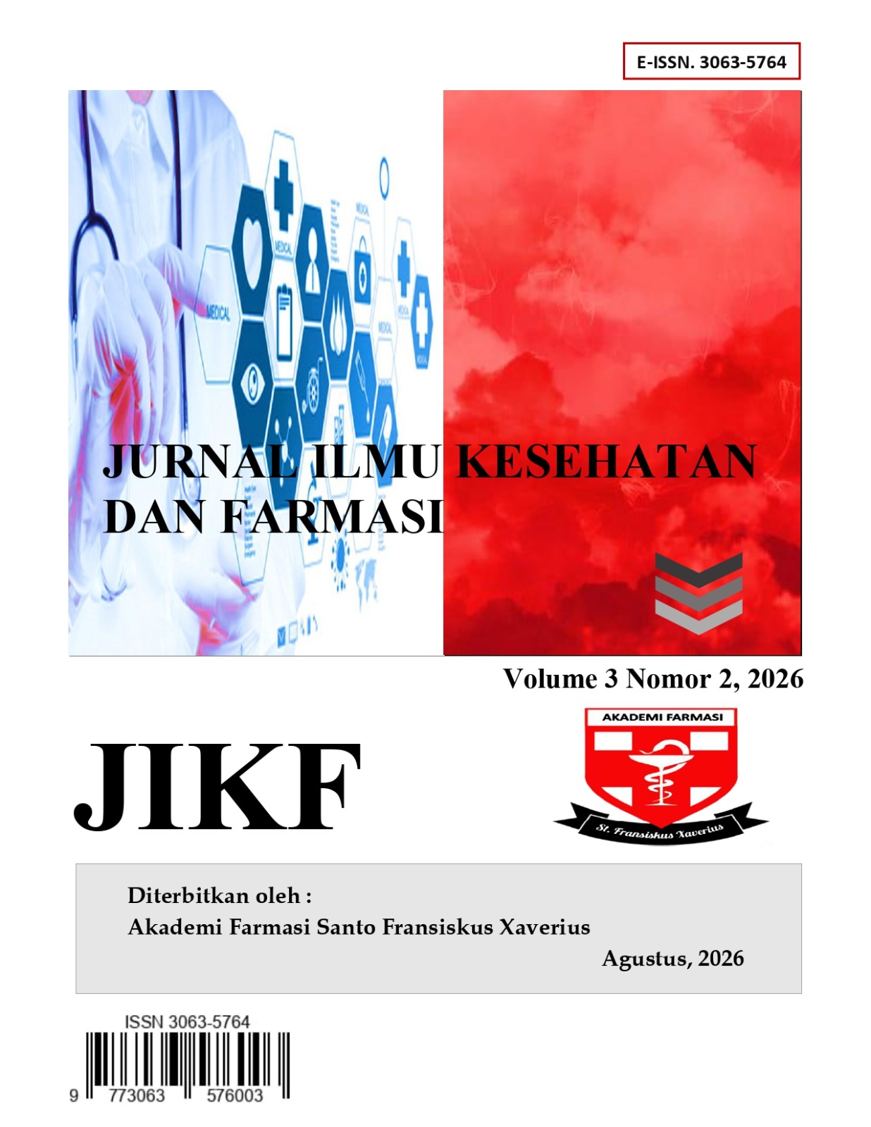 					Lihat Vol 3 No 2 (2026): Jurnal Ilmu Kesehatan dan Farmasi (JIKF)
				